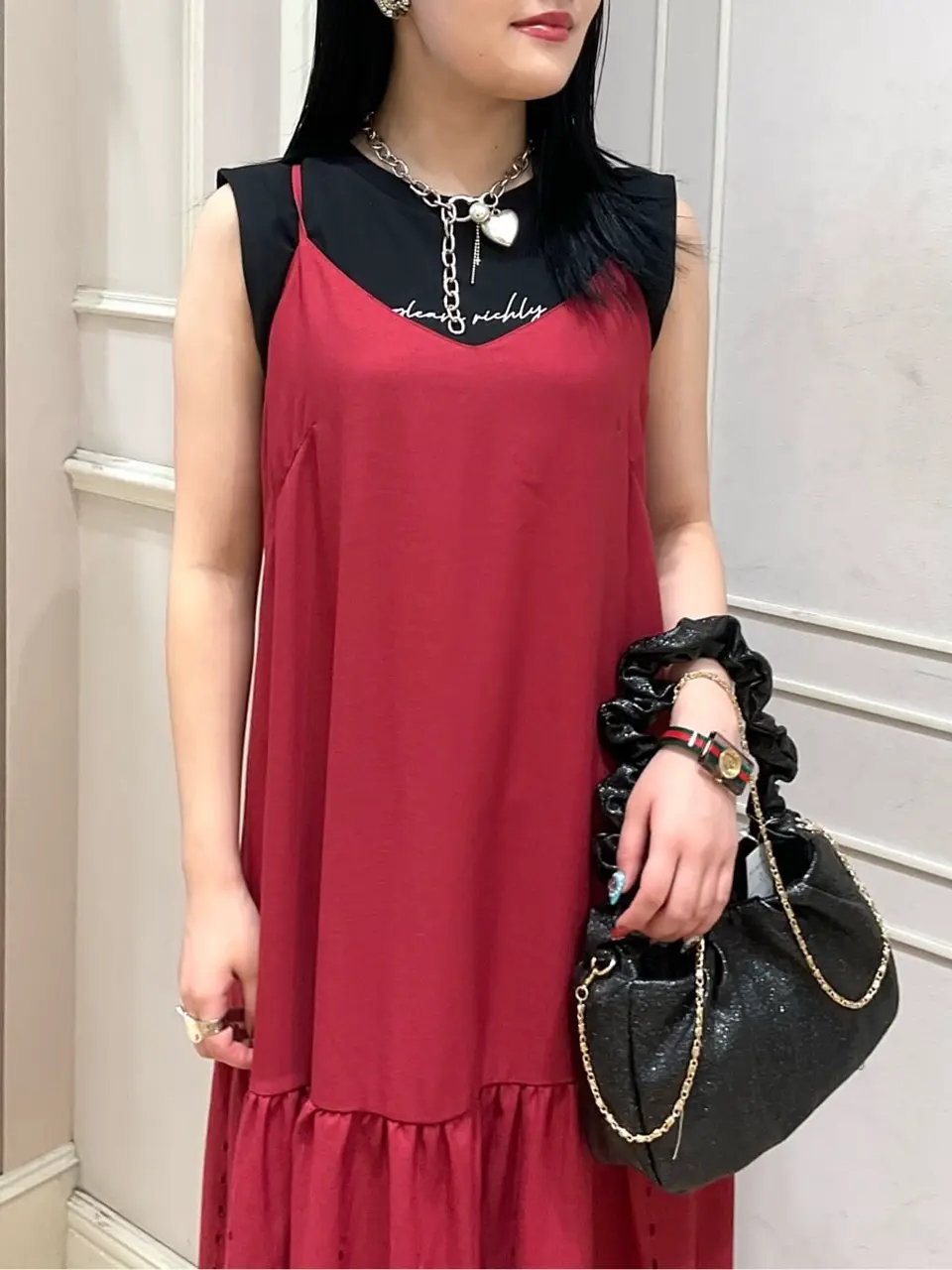 ANY SIS erika コーディネート画像