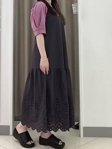 ANY SIS カモガワ コーディネート画像