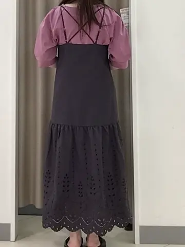 ANY SIS カモガワ コーディネート画像