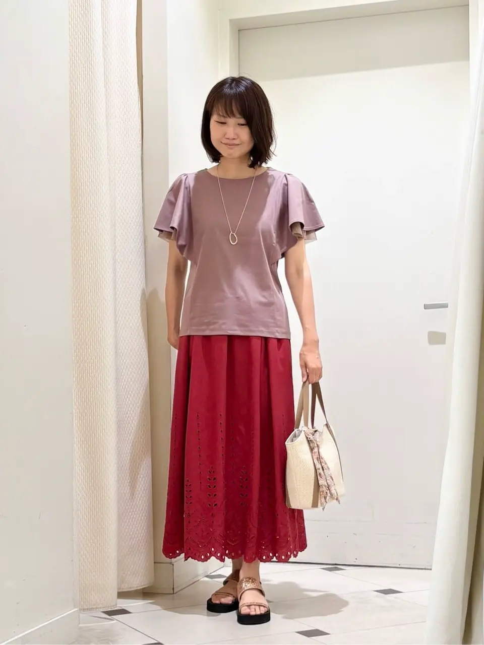 ANY SIS 道田 コーディネート画像