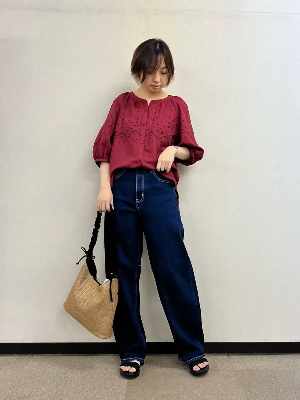 ANY SIS 村上 コーディネート画像