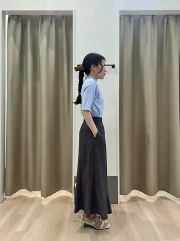 ANY SIS 長尾 コーディネート画像