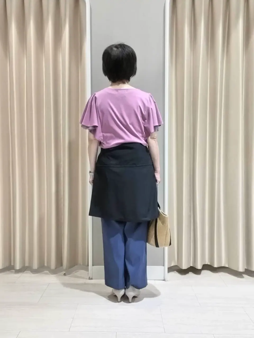 ANY SIS 岡本 コーディネート画像