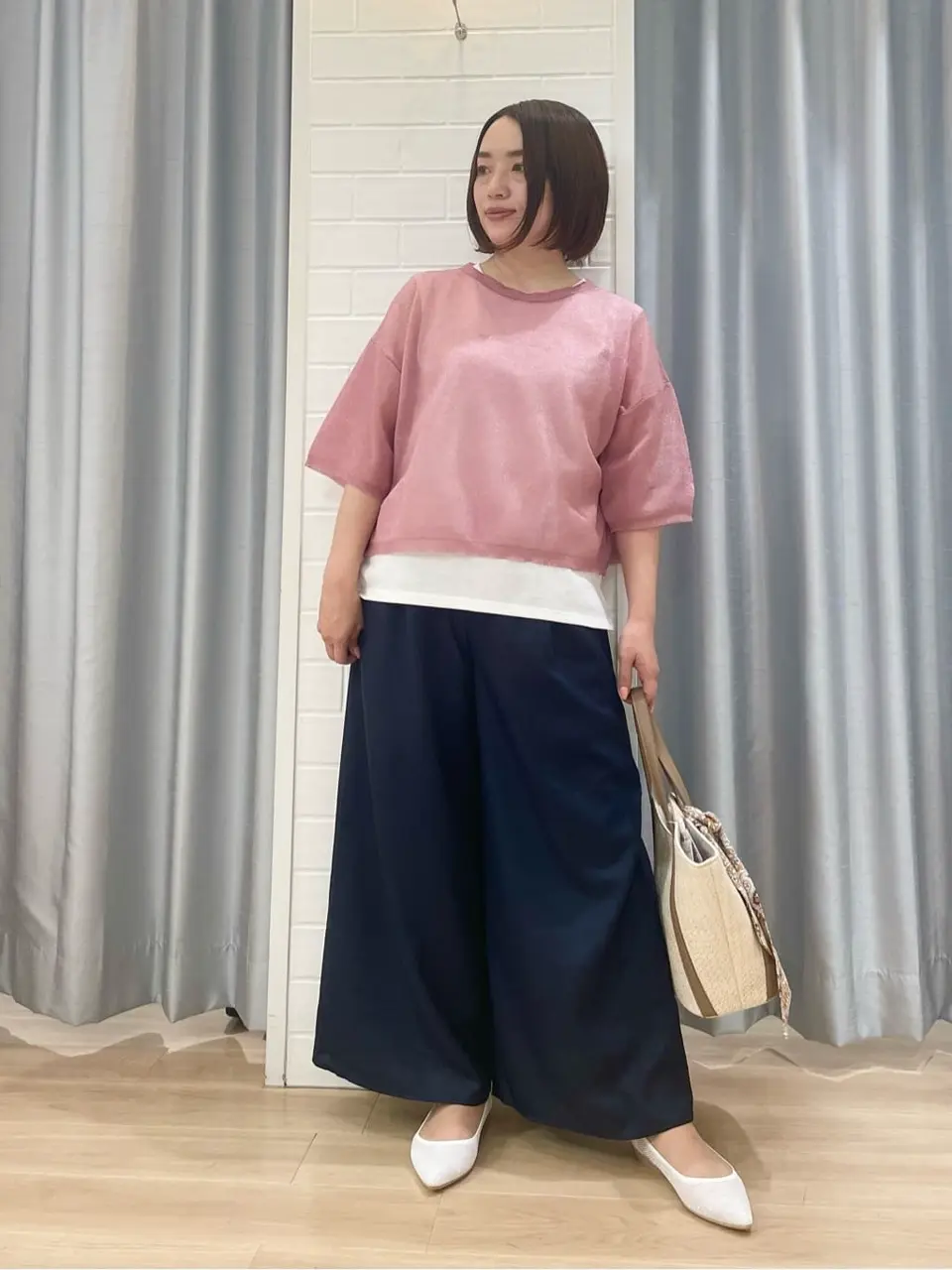 ANY SIS 丸岡 コーディネート画像