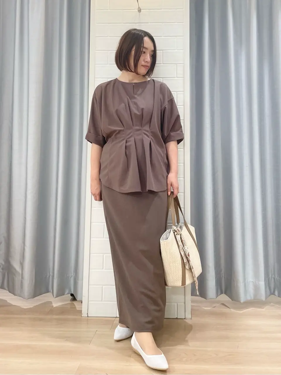 ANY SIS 丸岡 コーディネート画像