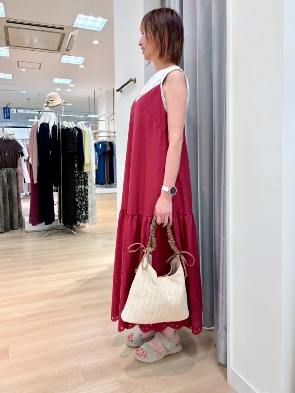 ANY SIS 西林 コーディネート画像