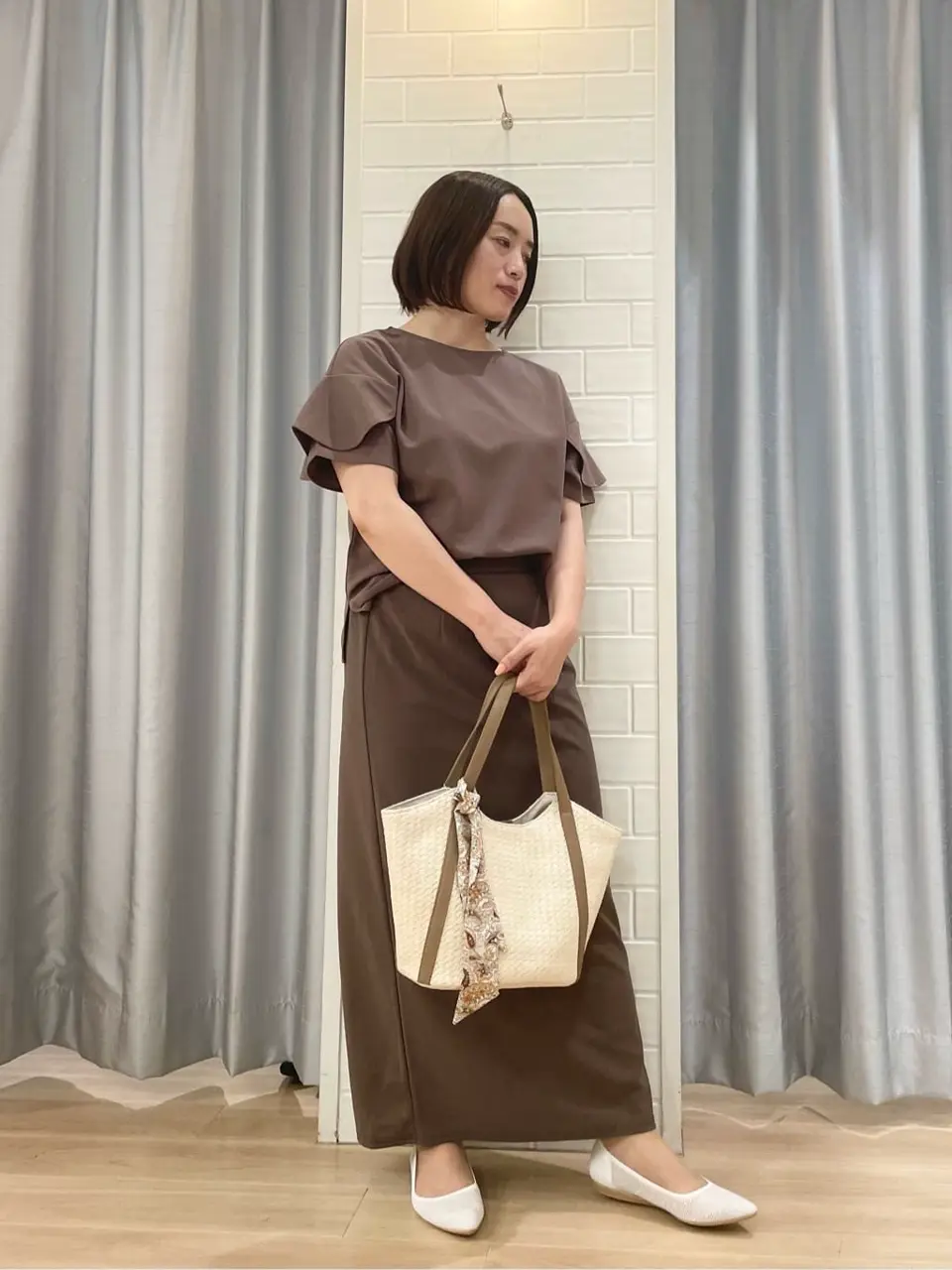 ANY SIS 丸岡 コーディネート画像