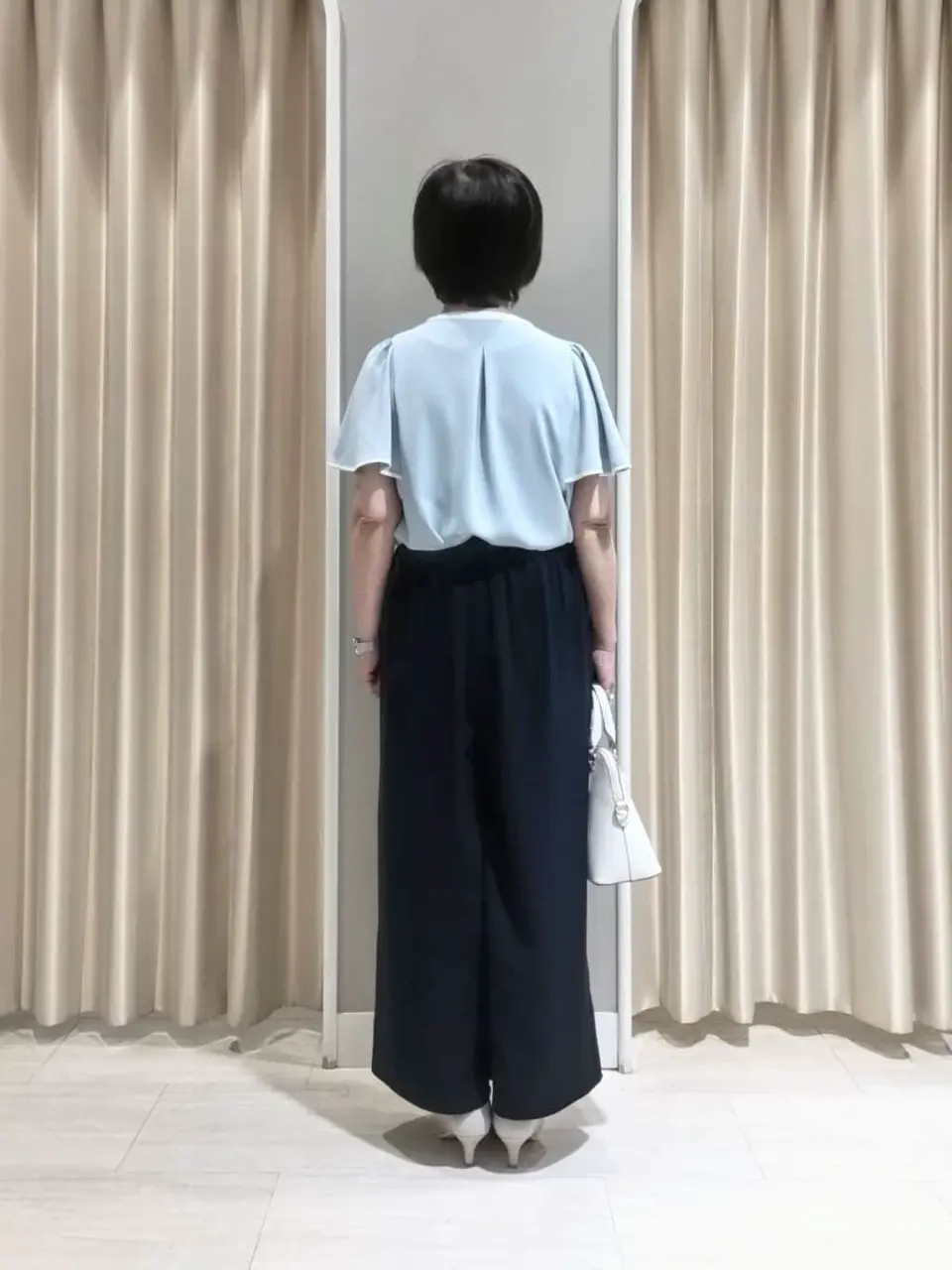 ANY SIS 岡本 コーディネート画像