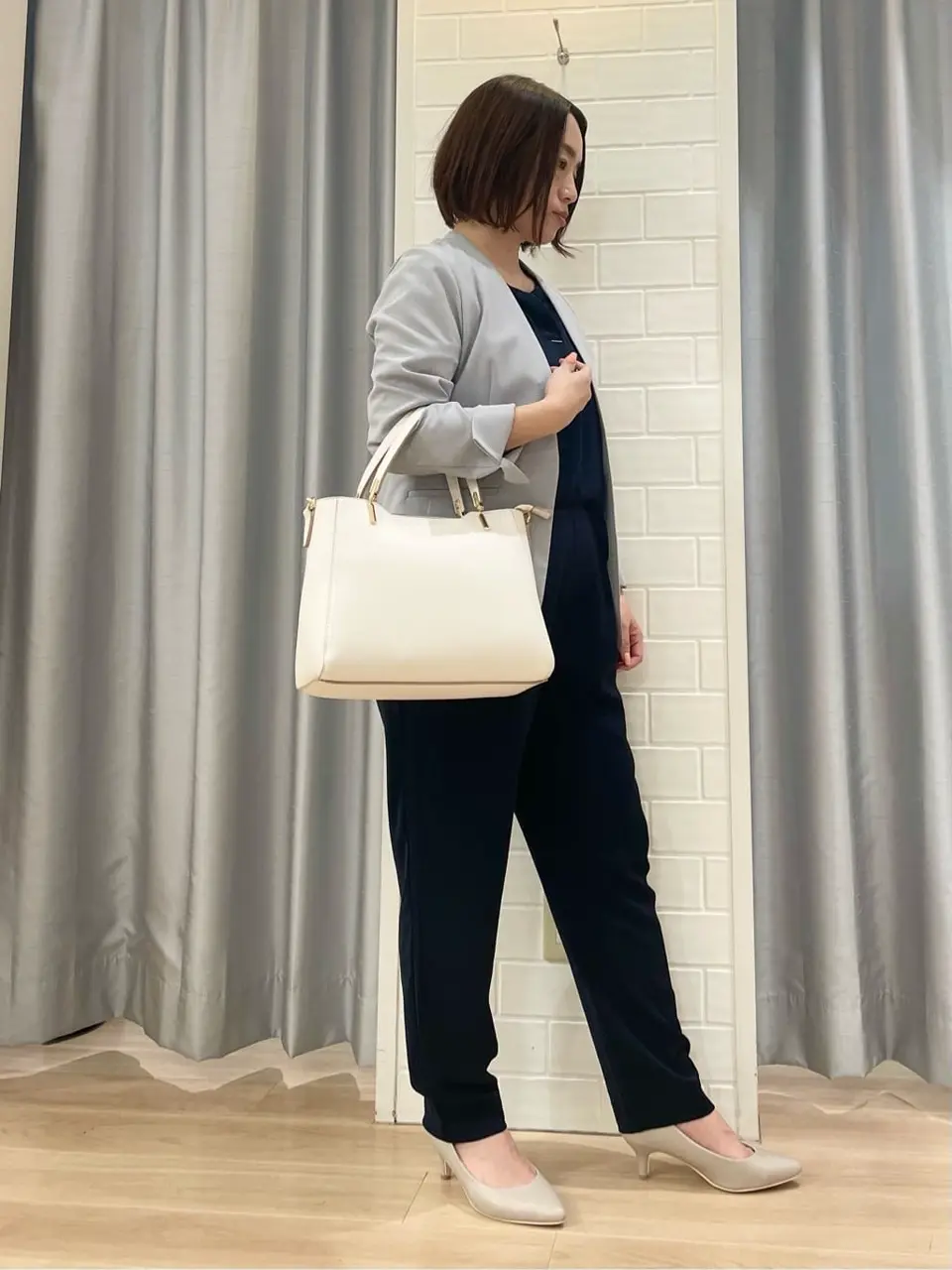 ANY SIS 丸岡 コーディネート画像