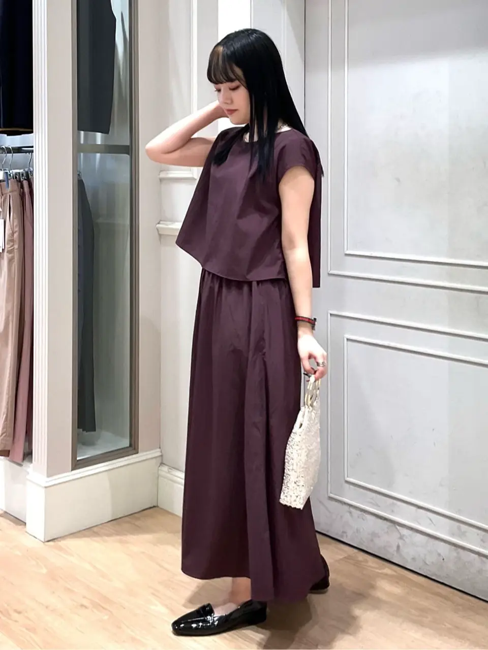 ANY SIS erika コーディネート画像