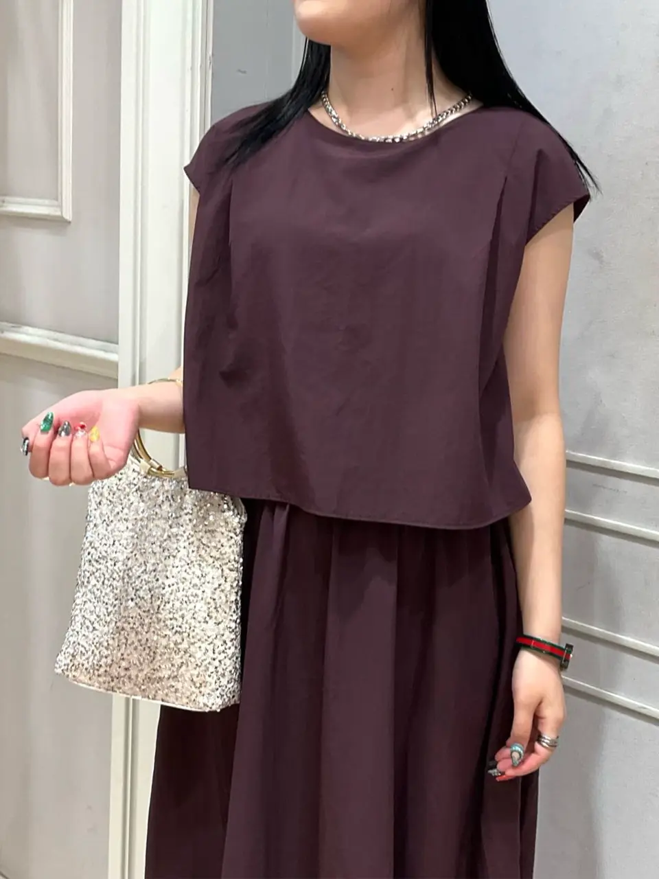 ANY SIS erika コーディネート画像