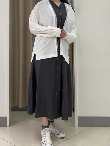 ANY SIS カモガワ コーディネート画像