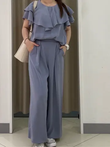 ANY SIS カモガワ コーディネート画像