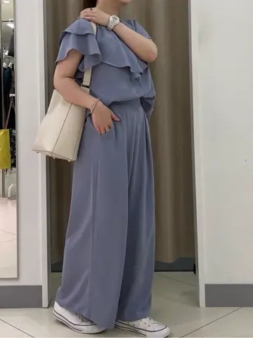 ANY SIS カモガワ コーディネート画像