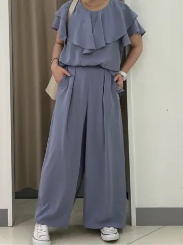 ANY SIS カモガワ コーディネート画像