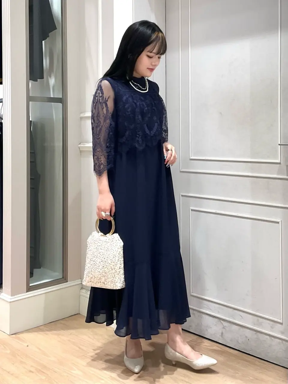 ANY SIS erika コーディネート画像