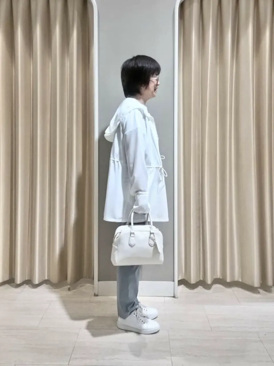 ANY SIS 岡本 コーディネート画像