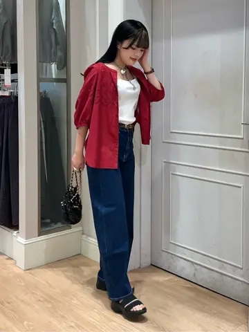 ANY SIS erika コーディネート画像