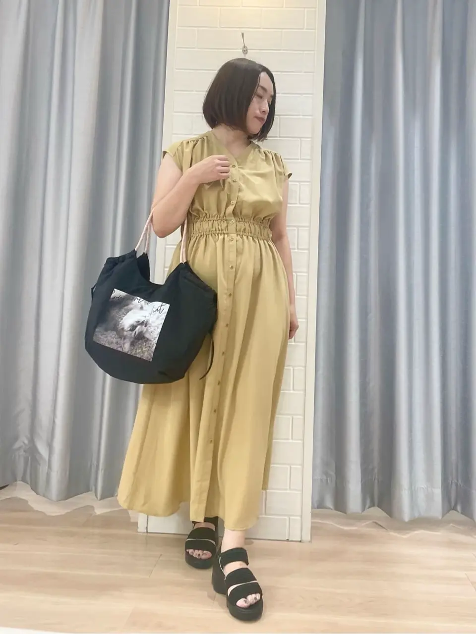 ANY SIS 丸岡 コーディネート画像