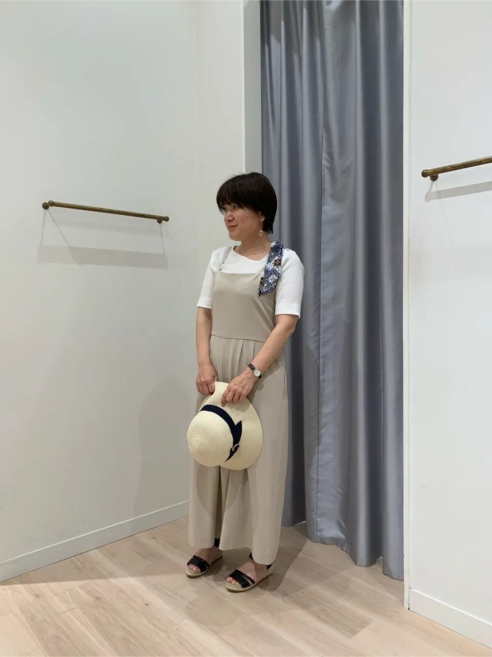  スタッフ コーディネート画像