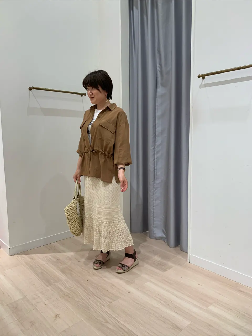  スタッフ コーディネート画像