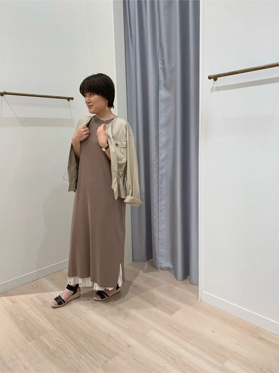  スタッフ コーディネート画像