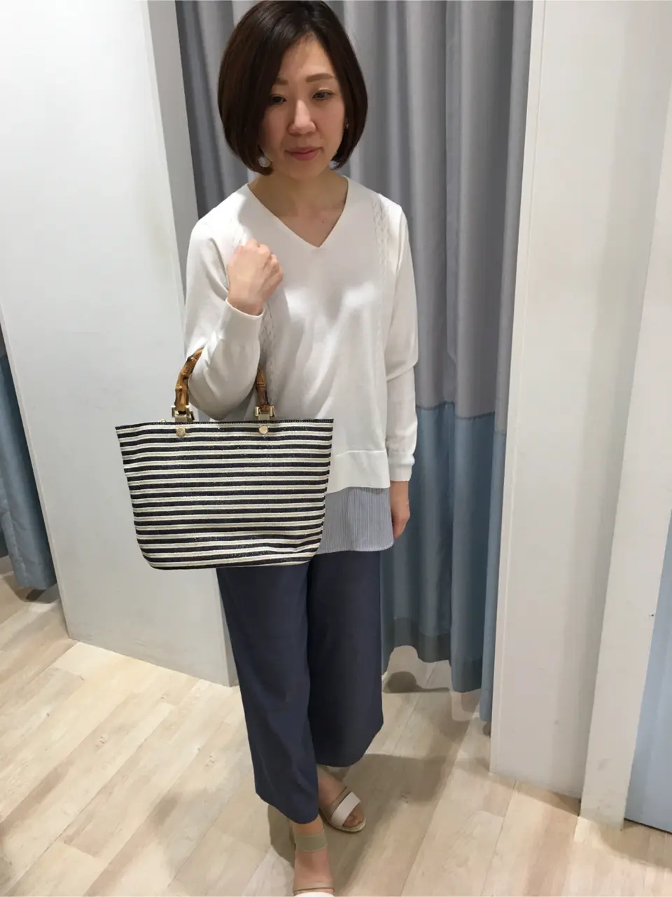 ANY SIS スタッフ コーディネート画像