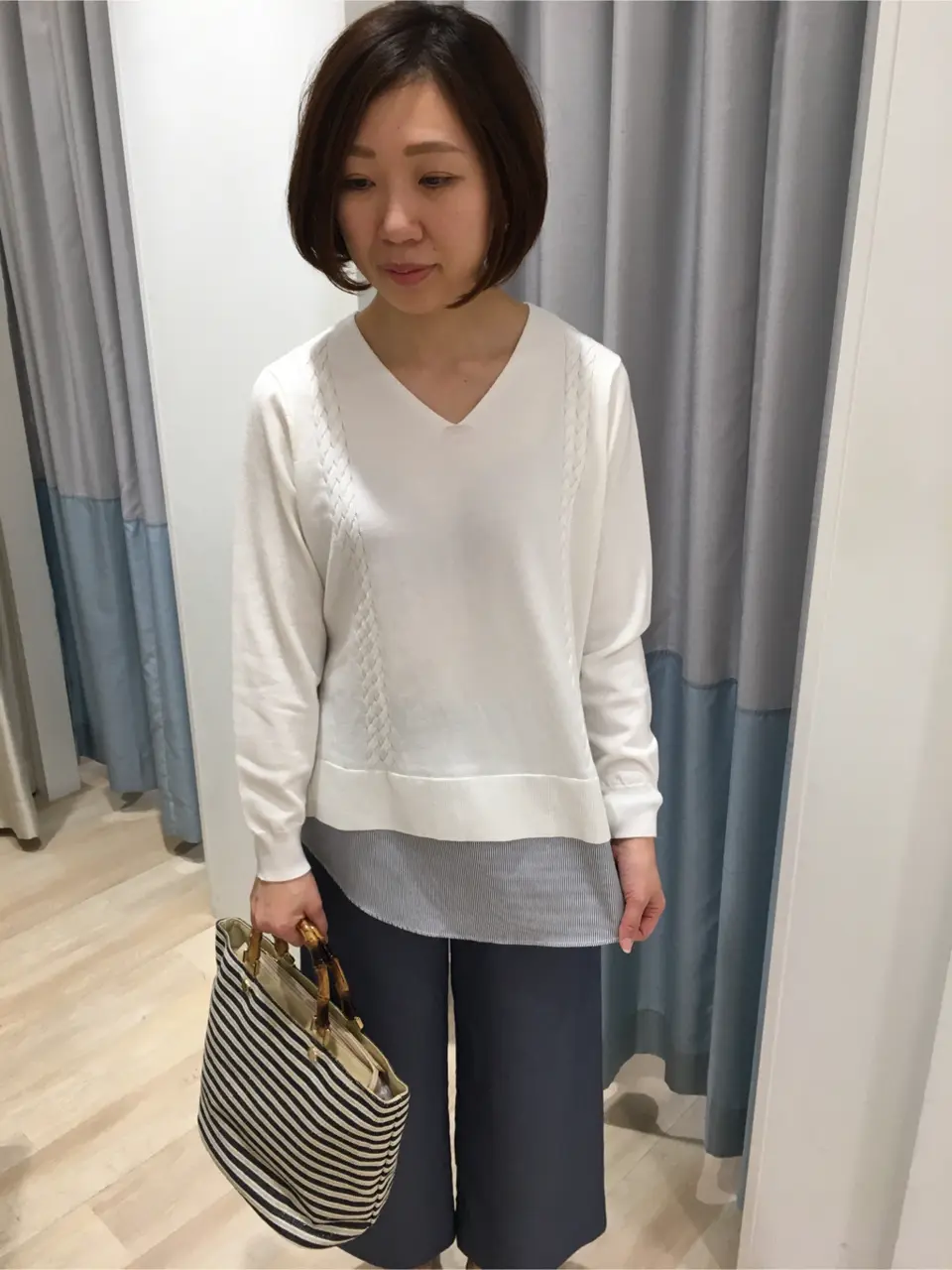 ANY SIS スタッフ コーディネート画像