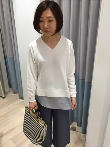 ANY SIS スタッフ コーディネート画像