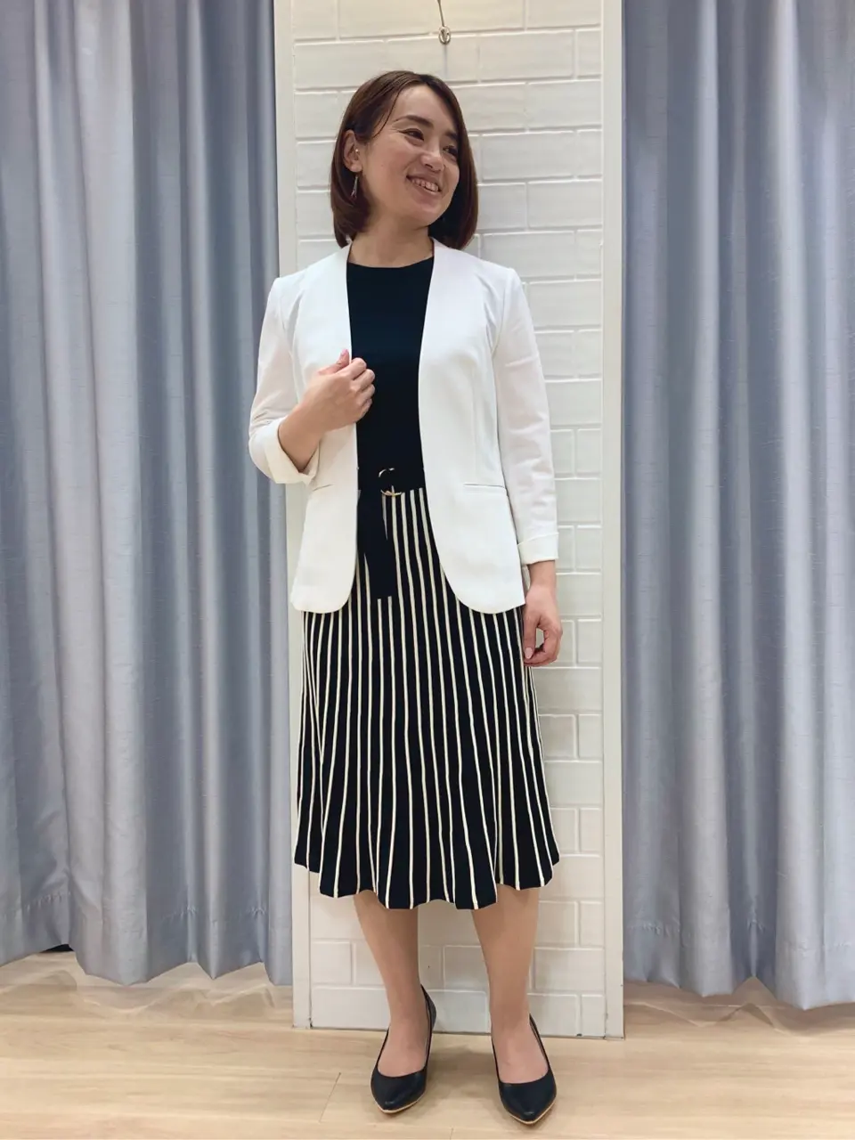 ANY SIS 丸岡 コーディネート画像