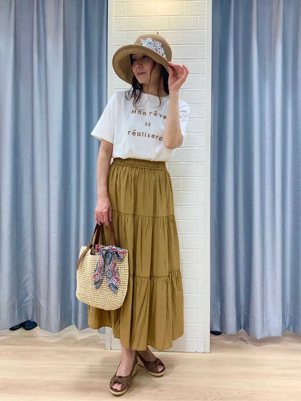 ANY SIS 中嶋 コーディネート画像