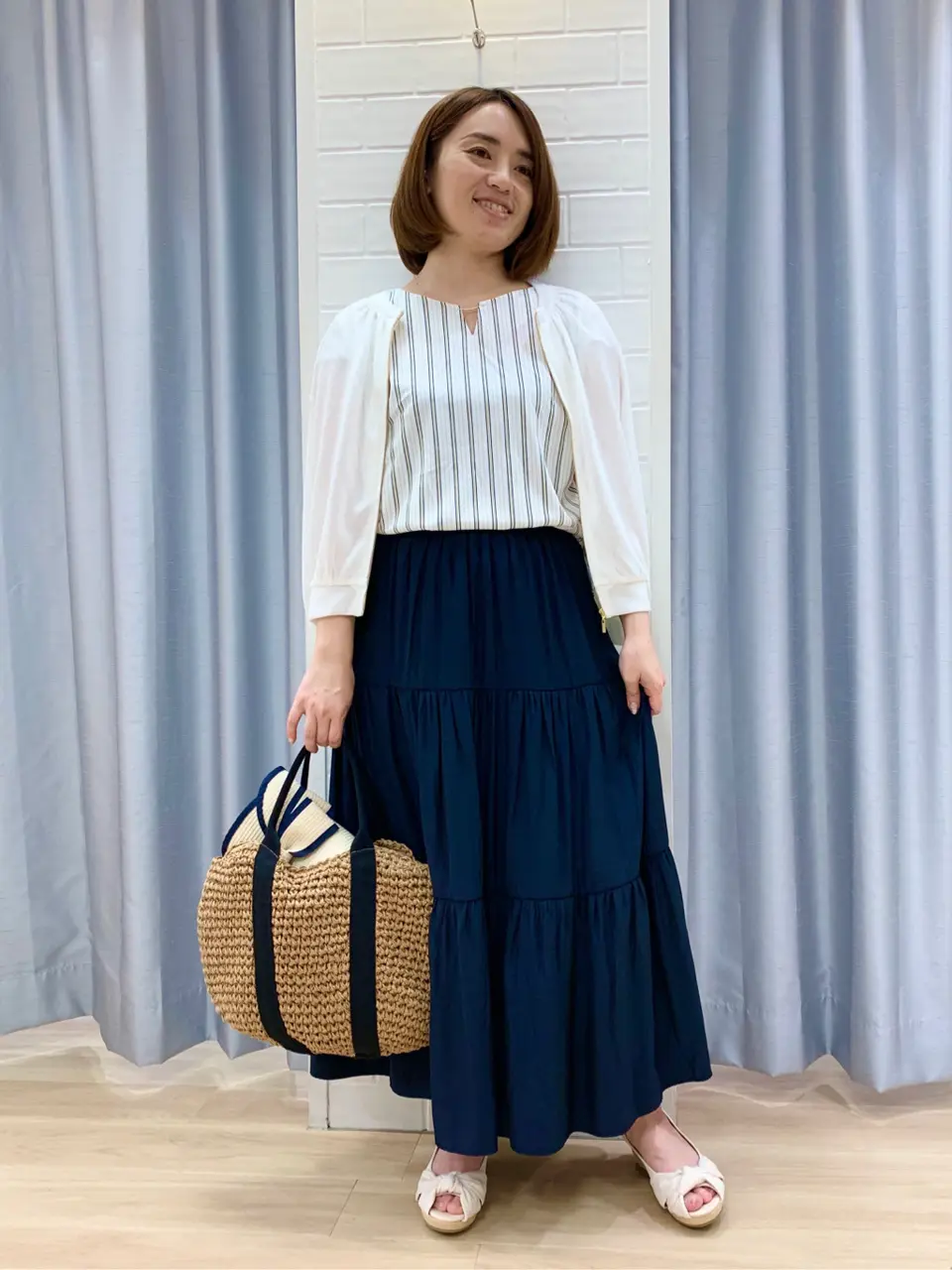 ANY SIS 丸岡 コーディネート画像