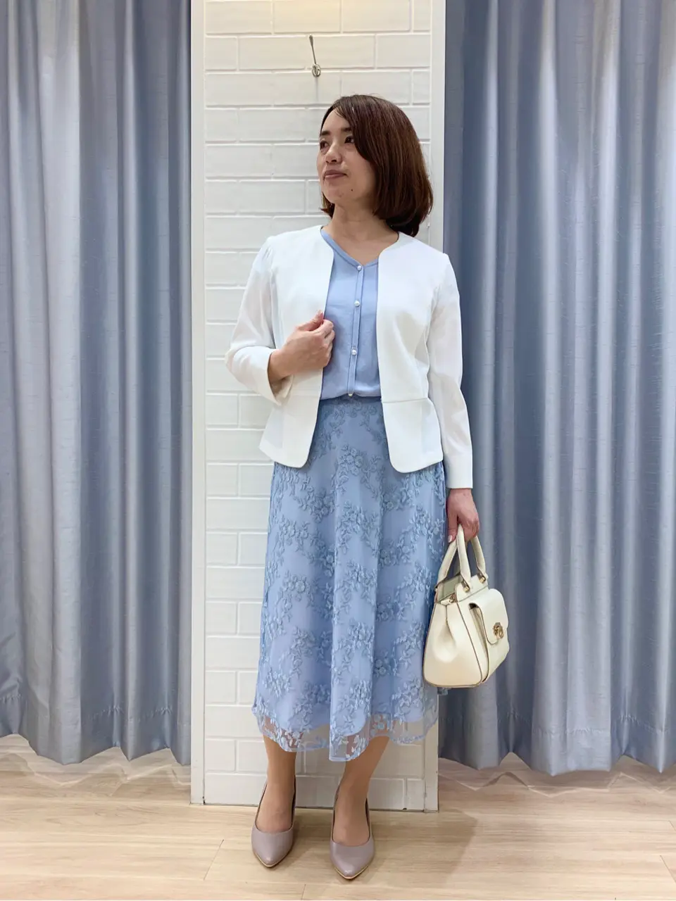 ANY SIS 丸岡 コーディネート画像