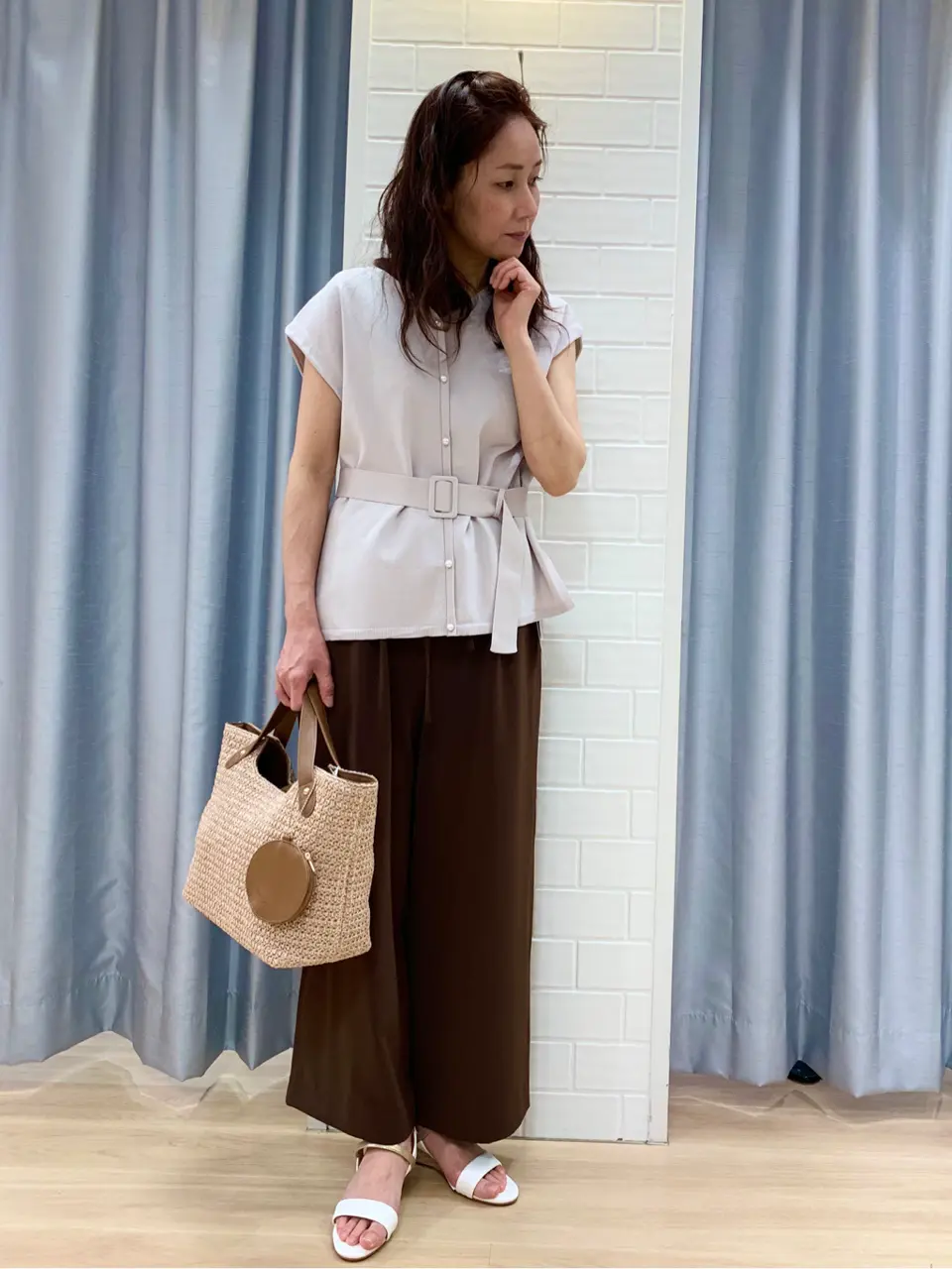 ANY SIS 中嶋 コーディネート画像