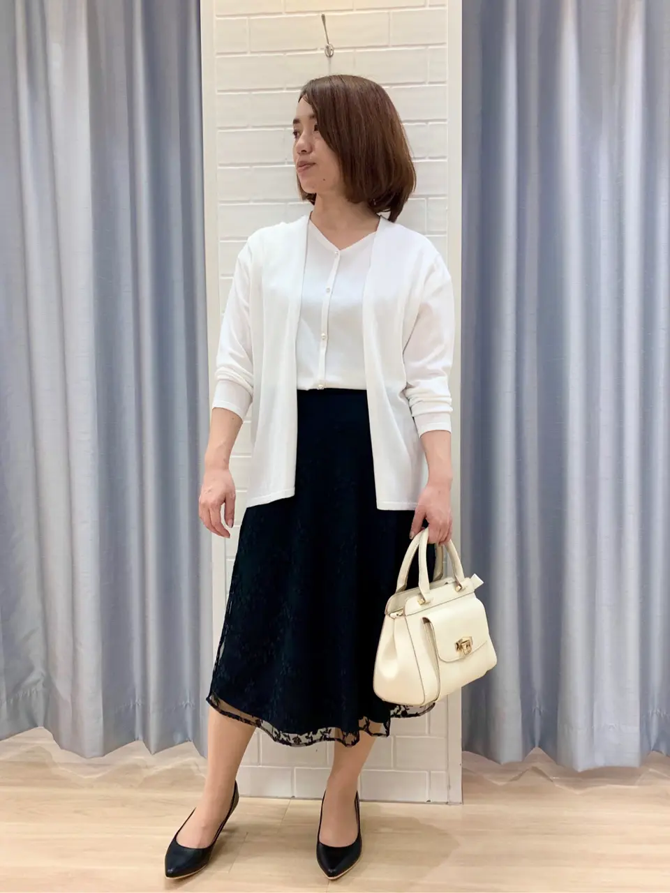 ANY SIS 丸岡 コーディネート画像