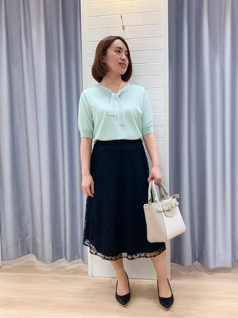 ANY SIS 丸岡 コーディネート画像