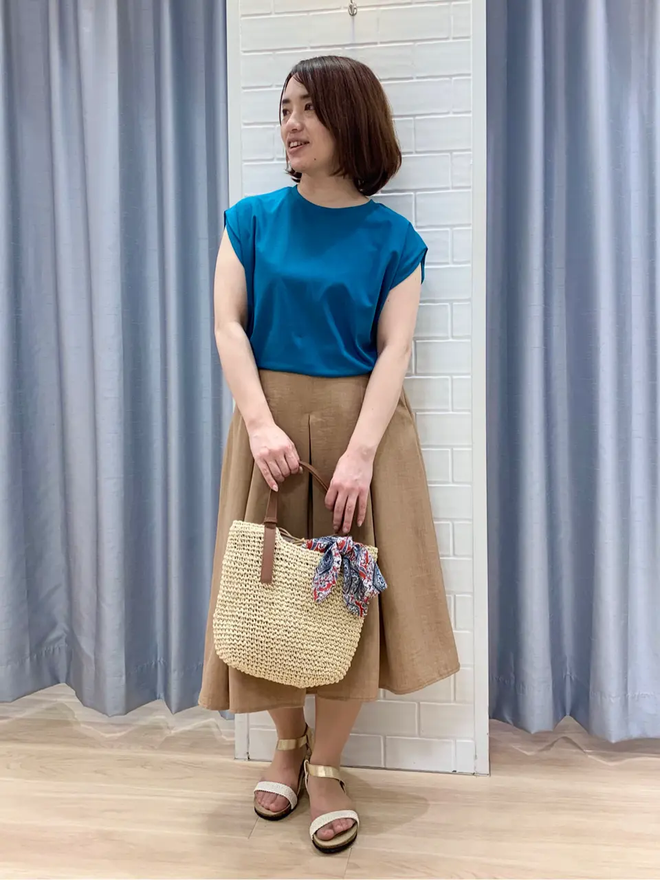 ANY SIS 丸岡 コーディネート画像