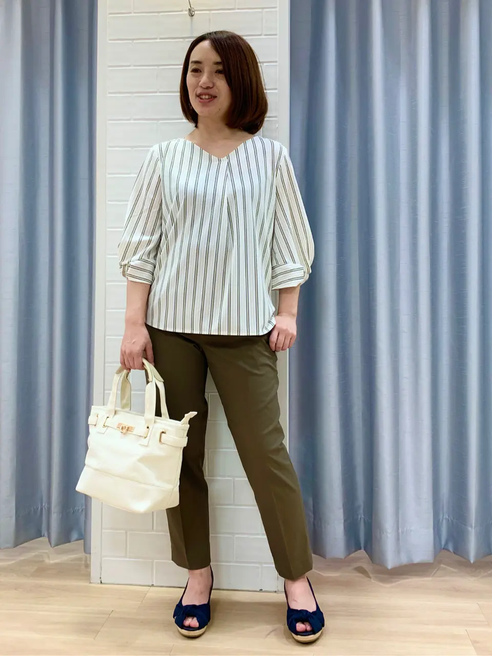 ANY SIS 丸岡 コーディネート画像