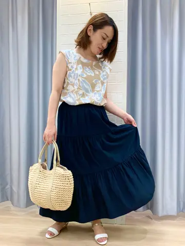 ANY SIS 丸岡 コーディネート画像