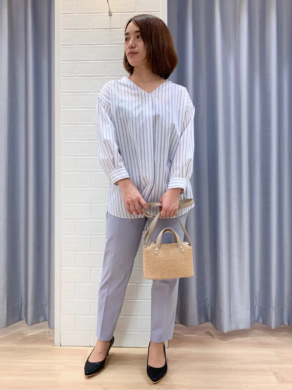 ANY SIS 丸岡 コーディネート画像