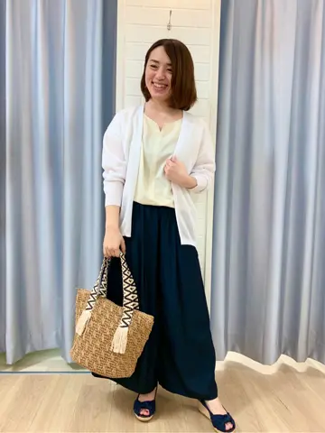 ANY SIS 丸岡 コーディネート画像