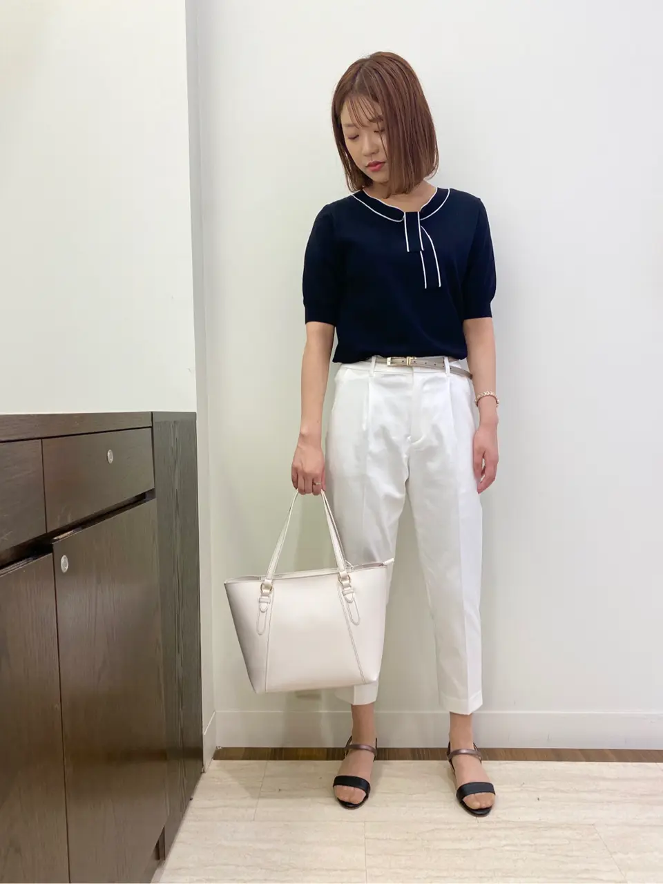 ANY SIS スタッフ コーディネート画像