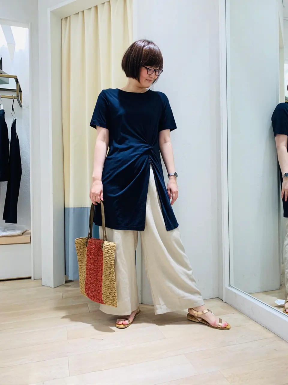 ANY SIS スタッフ コーディネート画像