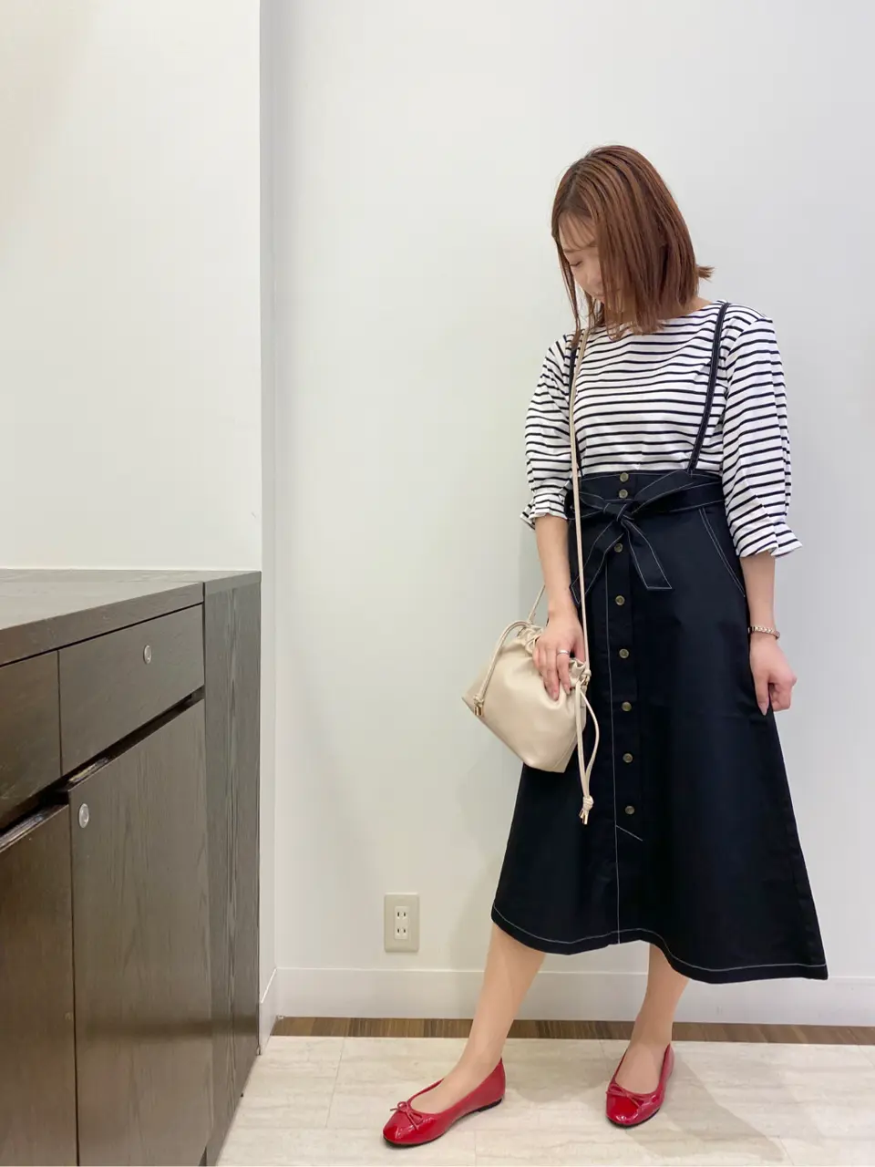 ANY SIS スタッフ コーディネート画像