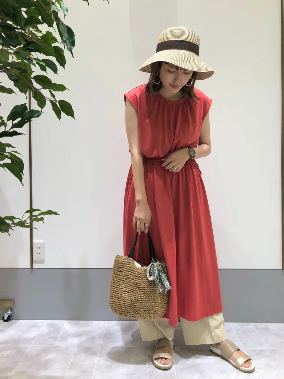  スタッフ コーディネート画像