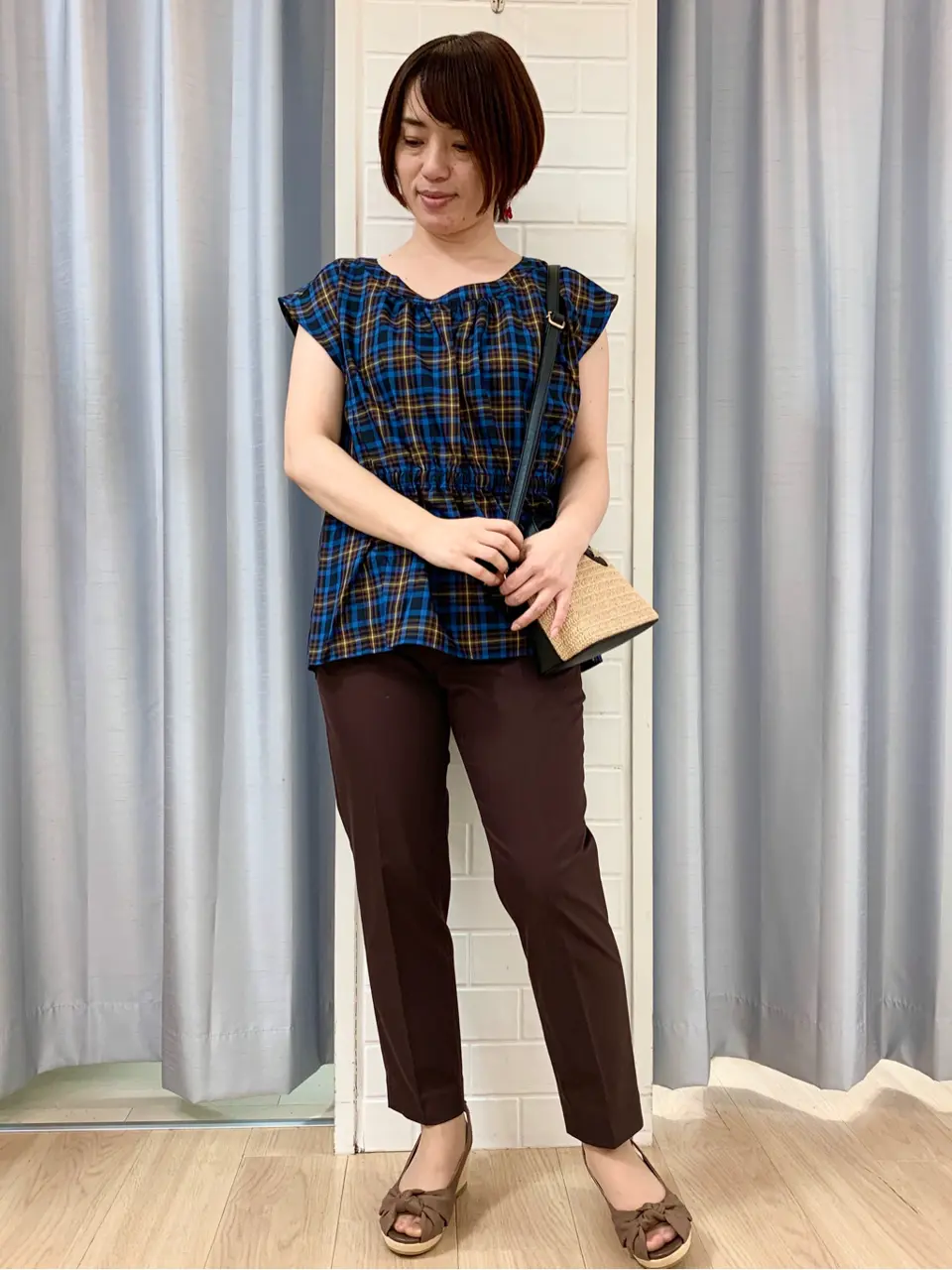 ANY SIS 丸岡 コーディネート画像