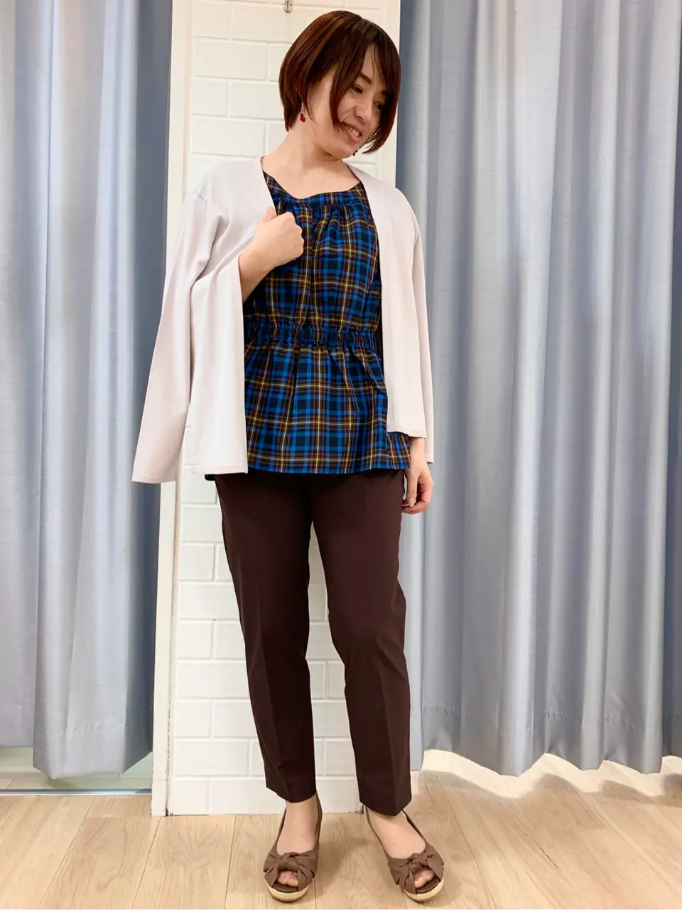 ANY SIS 丸岡 コーディネート画像