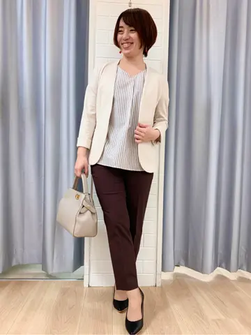 ANY SIS 丸岡 コーディネート画像