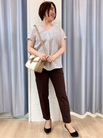 ANY SIS 丸岡 コーディネート画像