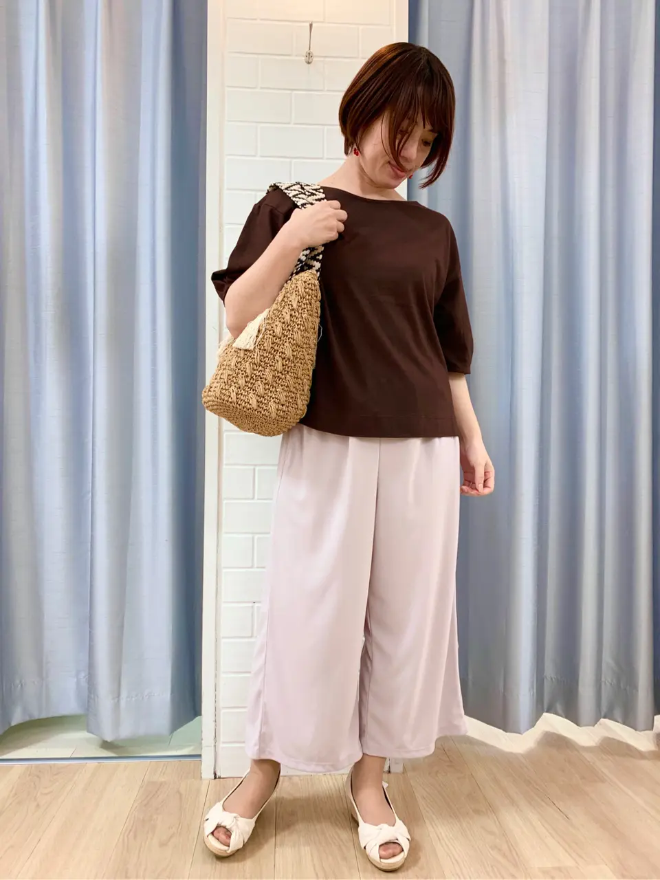 ANY SIS 丸岡 コーディネート画像